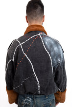 Load image into Gallery viewer, Artisan stitch denim jacket
