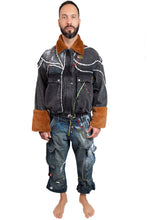 Load image into Gallery viewer, Artisan stitch denim jacket
