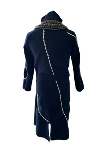 Mod 94: One of a kind long blue coat